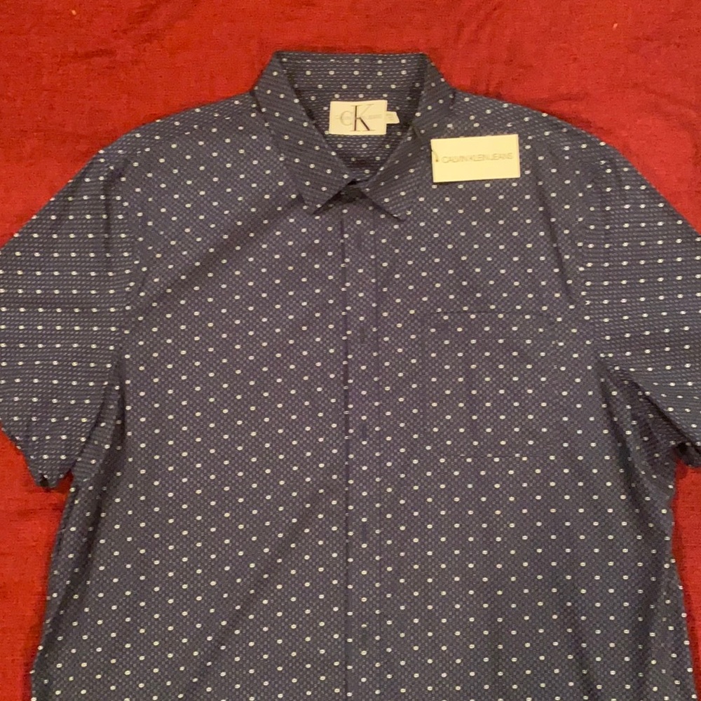 XXL Calvin Klein casual short sleeve button up.